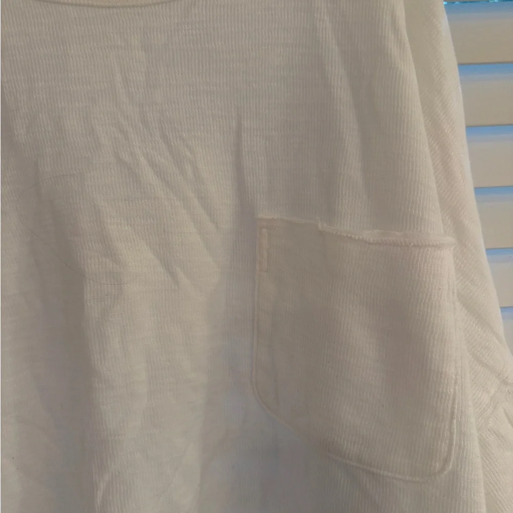 Aerie White Long Sleeve top XXL - Picture 2 of 3